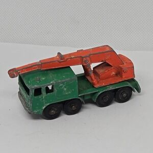 Vintage Diecast Truck Toy Car Lesney England Matchbox Series Wheel Crane No 30 B